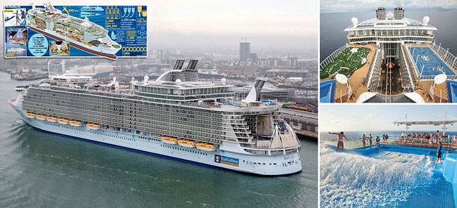 Oasis Of The Seas, Kapal Pesiar Terbesar di Dunia